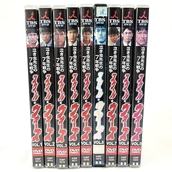 スクールウォーズDVD 2巻〜9巻　8本セット スクールウォーズDVD 2巻〜9巻 8本セット